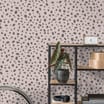 Dalmatian Print Wallpaper 12941 - Pink