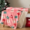  The Lifestyle Edit Letters To Santa Sherpa Throw 
