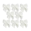 Festive Feeling Decorative Furry Bows 2 Pack x4