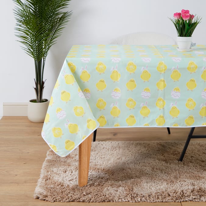 Happy Easter Wipe Clean Tablecloth - Chick 