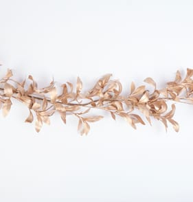 Winter Luxe Gold Leaf Christmas Garland