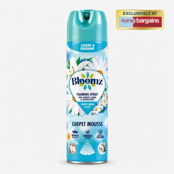 Bloomz Foaming Carpet Mousse 500ml - White Linen & Lily
