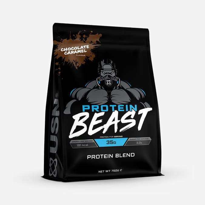 USN Protein Beast Protein Blend 750g - Chocolate Caramel