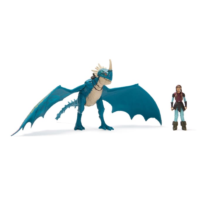 How to Train Your Dragon Action Figure - Deadly Nadder & Astrid