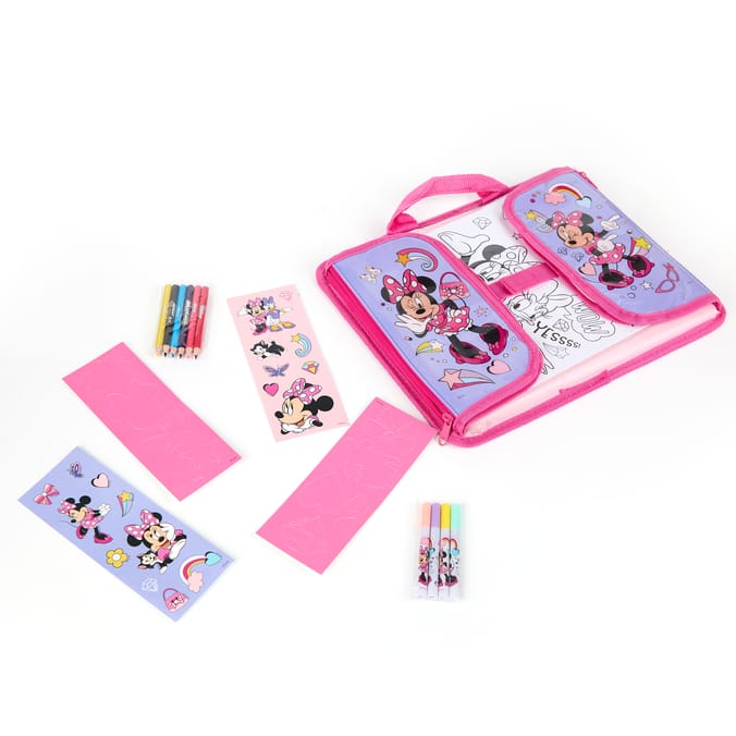 Disney Junior Minnie Colouring Travel Set