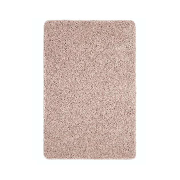 Buddy Shaggy Rug Nude Pink 100 x 150 Home Bargains