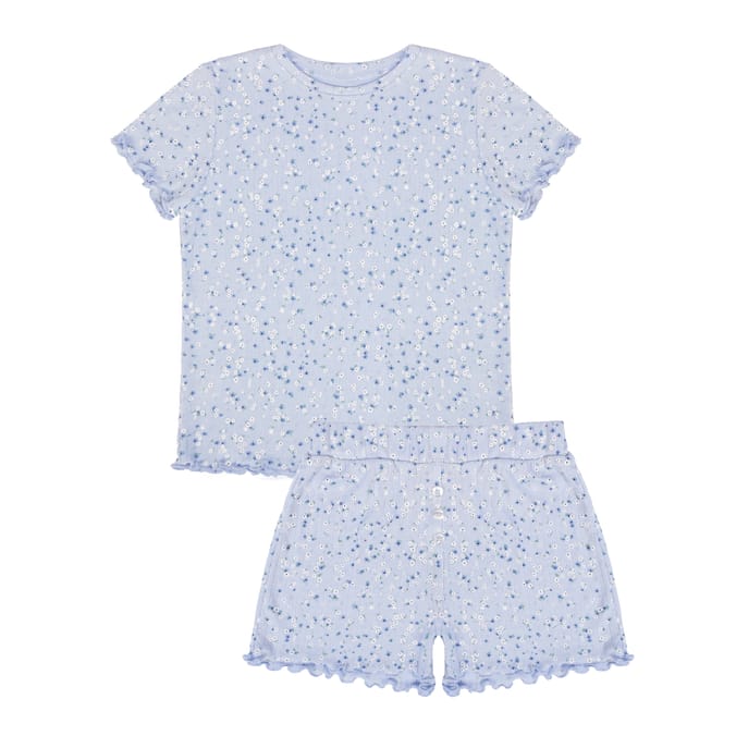 Originals Blue Floral Short Pyjamas