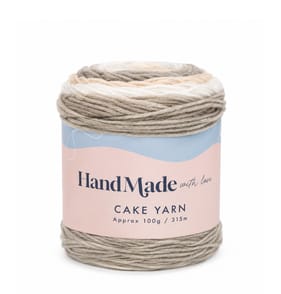 Hand Made Cake Yarn 100g - Natural