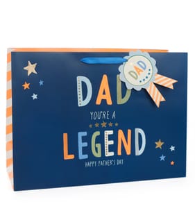 Dad You're A legend Happy Fathers Day Gift Bag