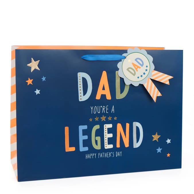 Dad You're A legend Happy Fathers Day Gift Bag