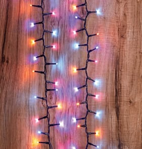  Prestige Mains Operated 1500 LED Compact String Lights - Multi