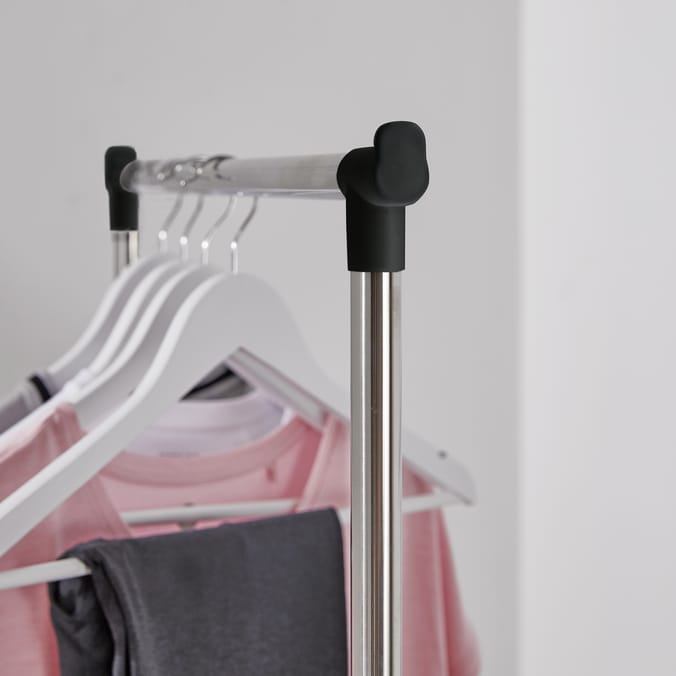 Home Solutions: Adjustable Clothes Rail