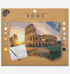 Mindful Painting Part By Numbers - Rome