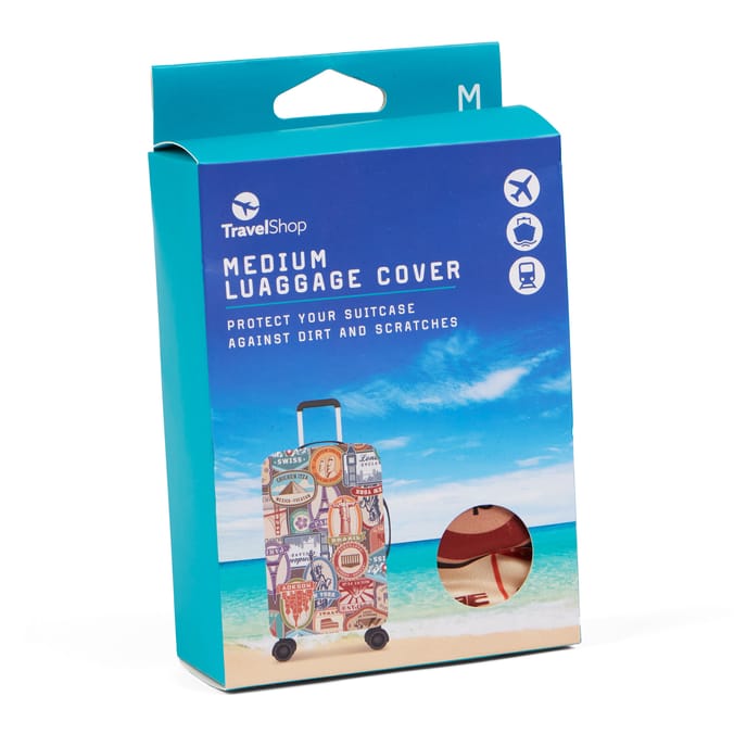 TravelShop Luggage Cover - Stickers