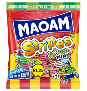 Maoam Limited Edition Football Fun Stripes 140g