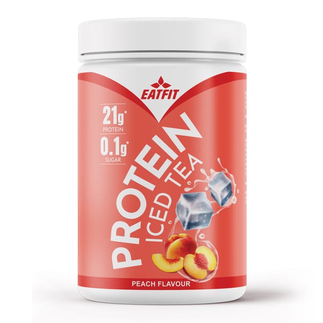 EatFit Protein Iced Tea Powder 300g - Peach | Home Bargains