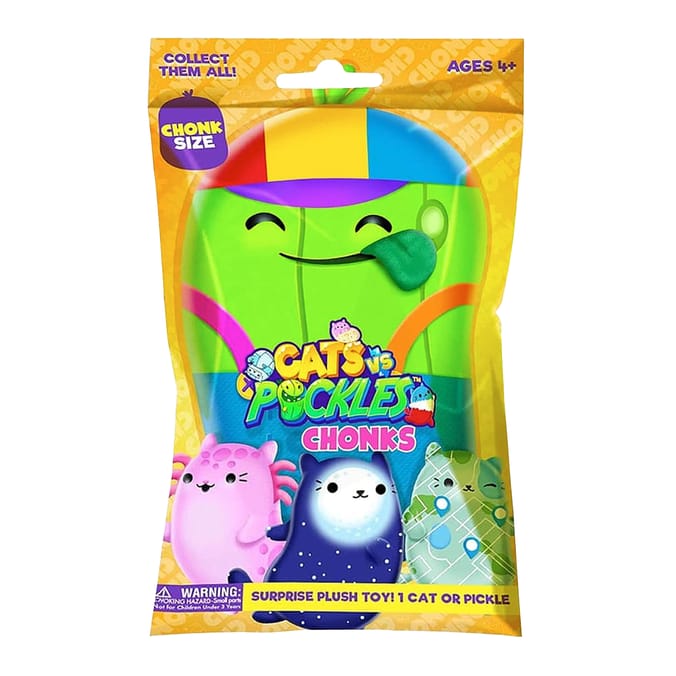 Cats Vs Pickles Mystery Plush Toy Blind Bag - Chonks