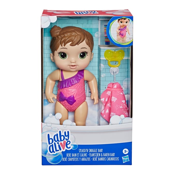 Baby Alive Splash ’n Snuggle Baby Doll