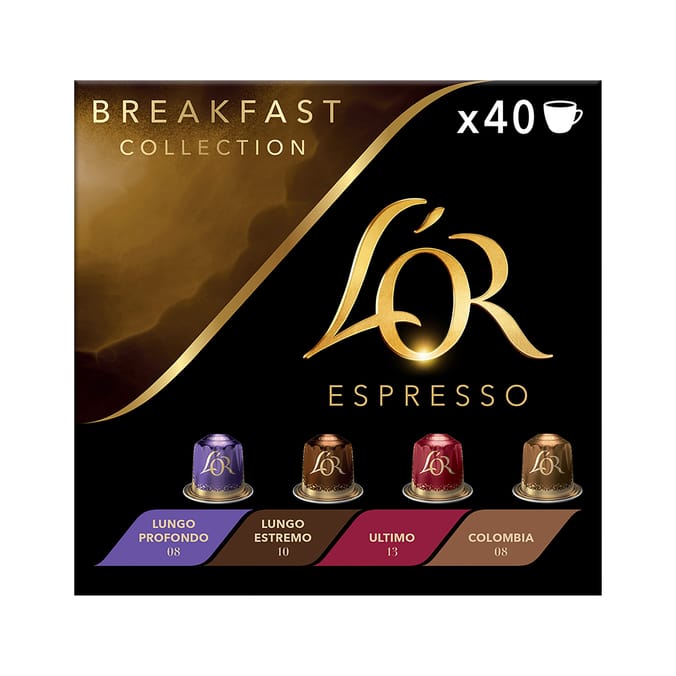 L'OR Espresso Breakfast Collection Coffee Pods 208g