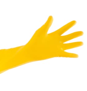 Power Action Super Strong Rubber Gloves - Large 4 Pack