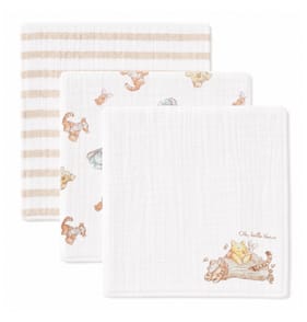 Disney Winnie The Pooh Muslin Cloths 3 Pack