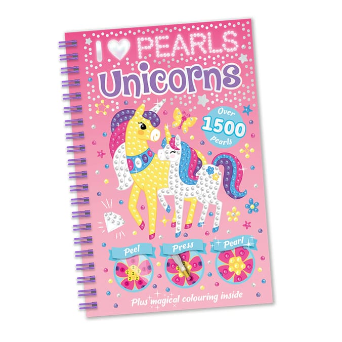 I Love Pearls Unicorns Book