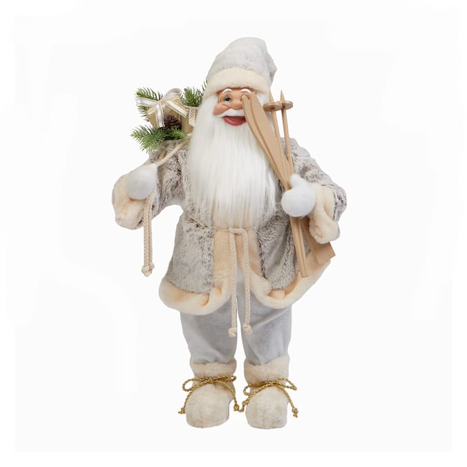 Nordic Spirit Santa Decoration 60cm - Cream