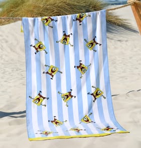 SpongeBob Squarepants Striped Beach Towel