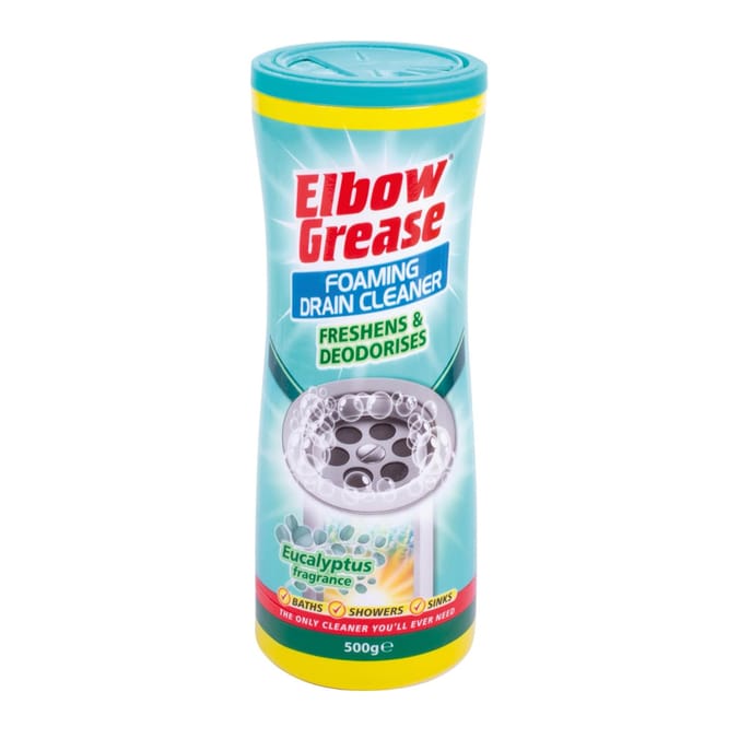 Elbow Grease Foaming Drain Cleaner 500g -  Eucalyptus 