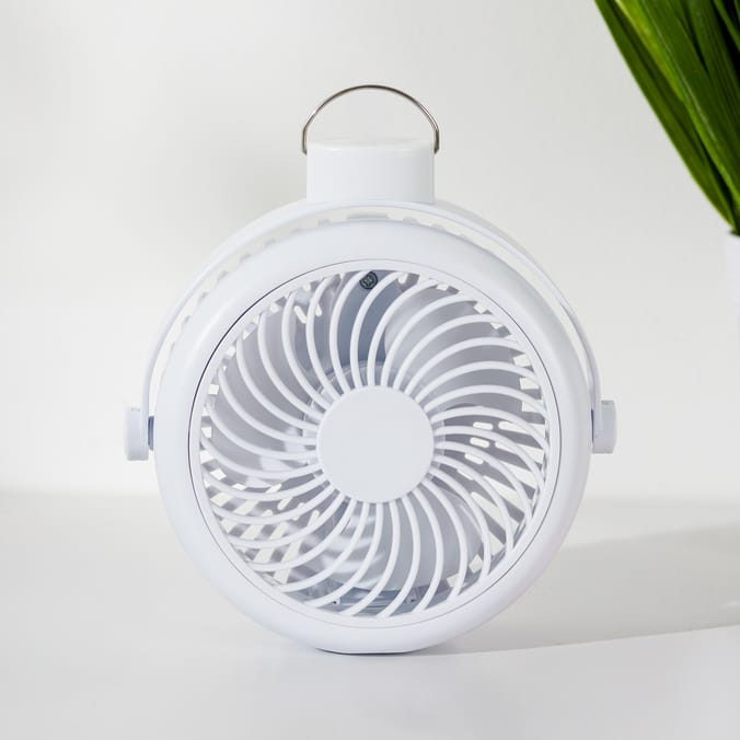 Pifco Flexi Grip Fan 4.5W - White