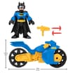 Imaginext DC Super Friends Batcyle XL & Batman HNM32
