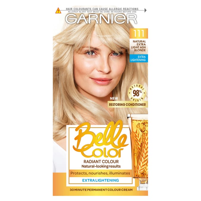 Garnier Belle Color Permanent Hair Dye - 111 Extra Light Ash Blonde