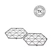 Tom Kitchin Metal Trivet 2 Pack - Black