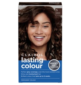 Clairol Lasting Permanent Colour Hair Dye 5 Medium Brown