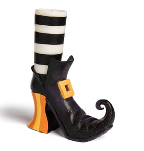 Haunted House Witches Shoe LED Candle