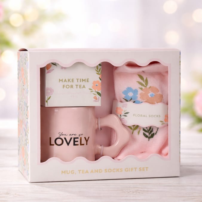 Mother's Day Mug, Tea & Socks Gift Set