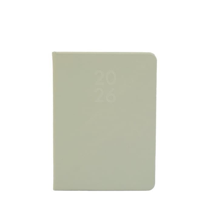 Stationery Store Faux Leather Diary 2026