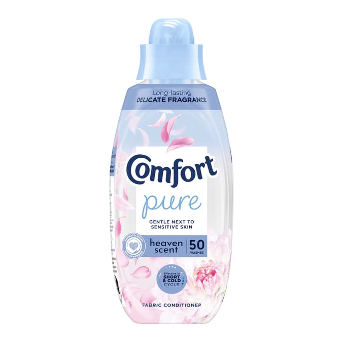 Comfort Pure Fabric Conditioner 750ml 50 Washes - Heaven Scent