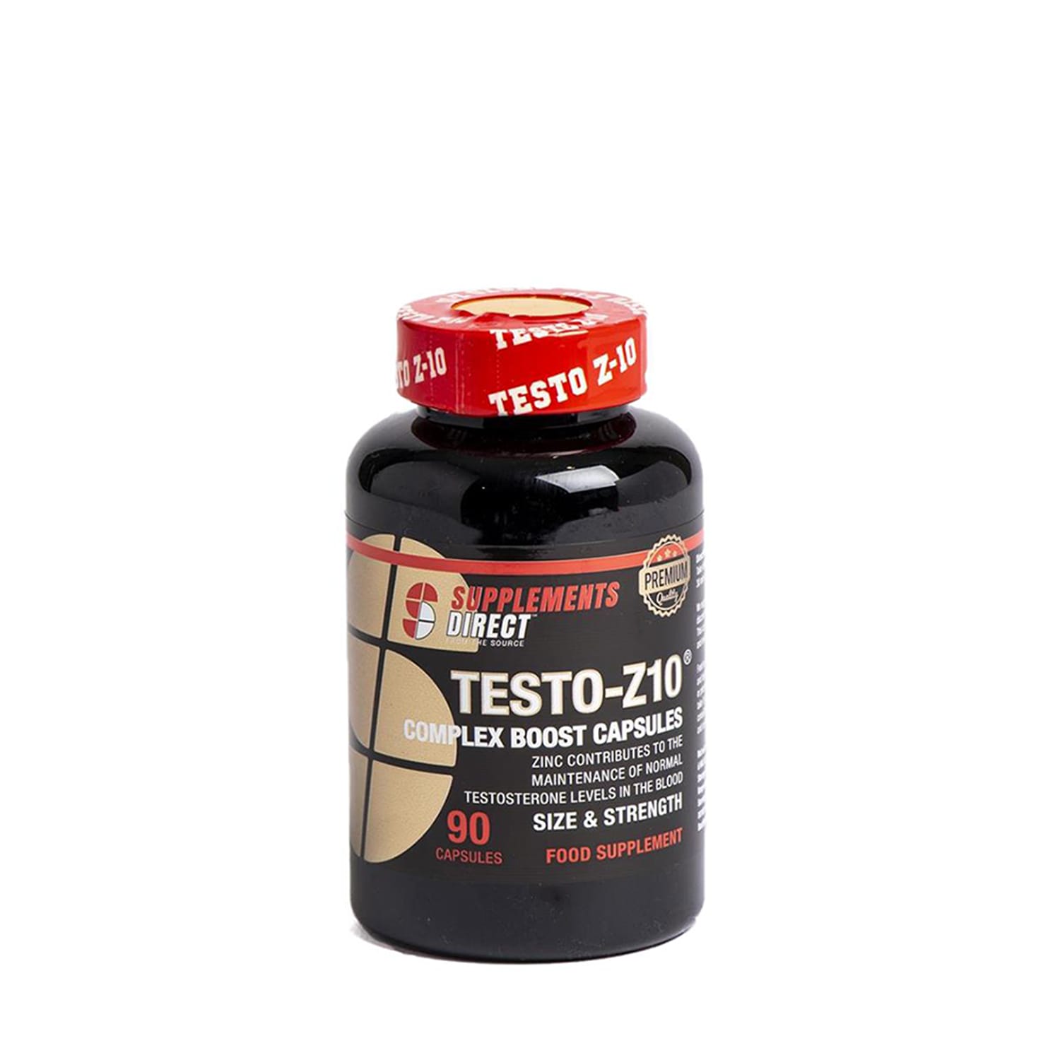 Testo Complex Supplements Direct Testo-Z10 Complex Boost - 90 Capsules | Home Bargains