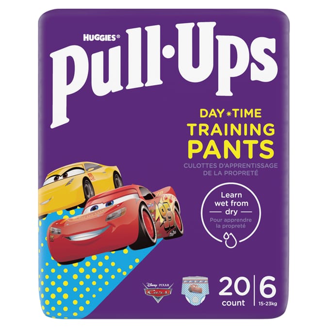 Huggies Pull-Ups Day Time Nappy Pants 20's Boy Size 6