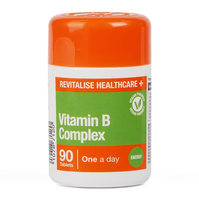 Revitalise Healthcare + Vitamin B Complex Tablets 90s