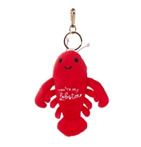 With Love Valentines Lobster Keyring Plush