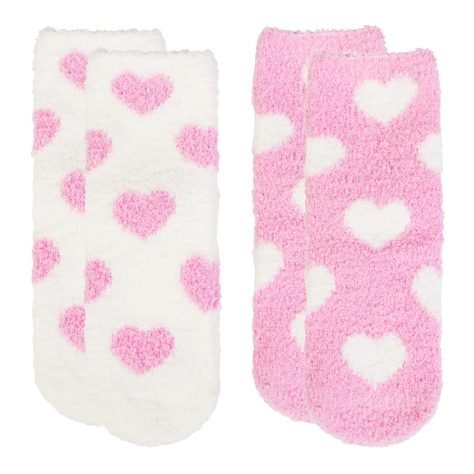 Originals Winter Kids Pink Cosy Socks 2 Pack