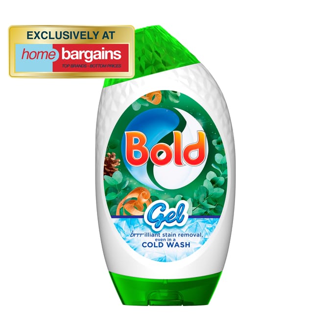 Bold Liquid Laundry Detergent Gel Sandalwood & Eucalyptus 32 Washes