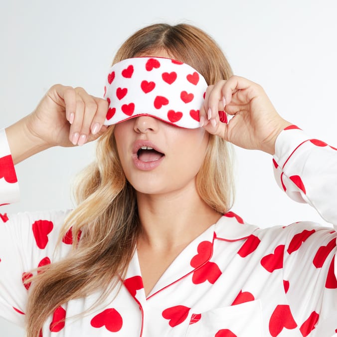 Valentines Headband & Eye Mask