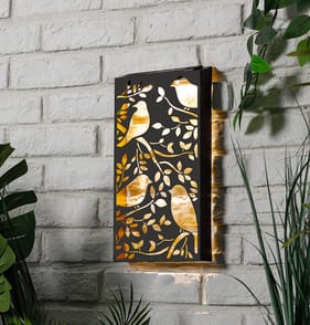 Firefly Metal Wall Art Solar Light