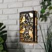 Firefly Metal Wall Art Solar Light