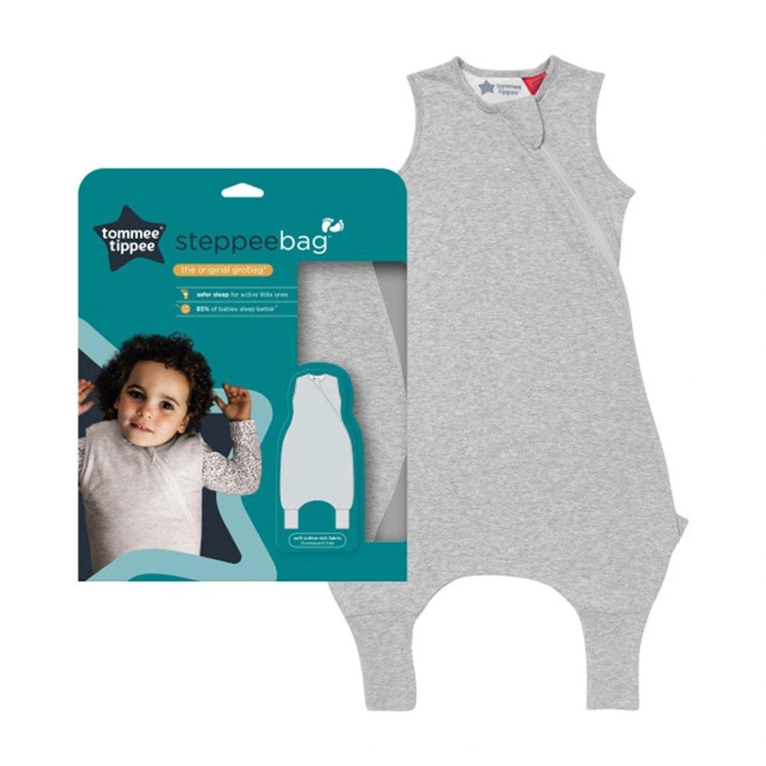 Tommee Tippee Steppee Bag - Grey | Home Bargains