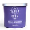 Santa De Cruz Scented Candle Jar 350g - Vanilla & Lavender Sugar