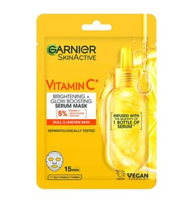 Garnier Brightening & Glowe Boost Vitamin C Sheet Mask